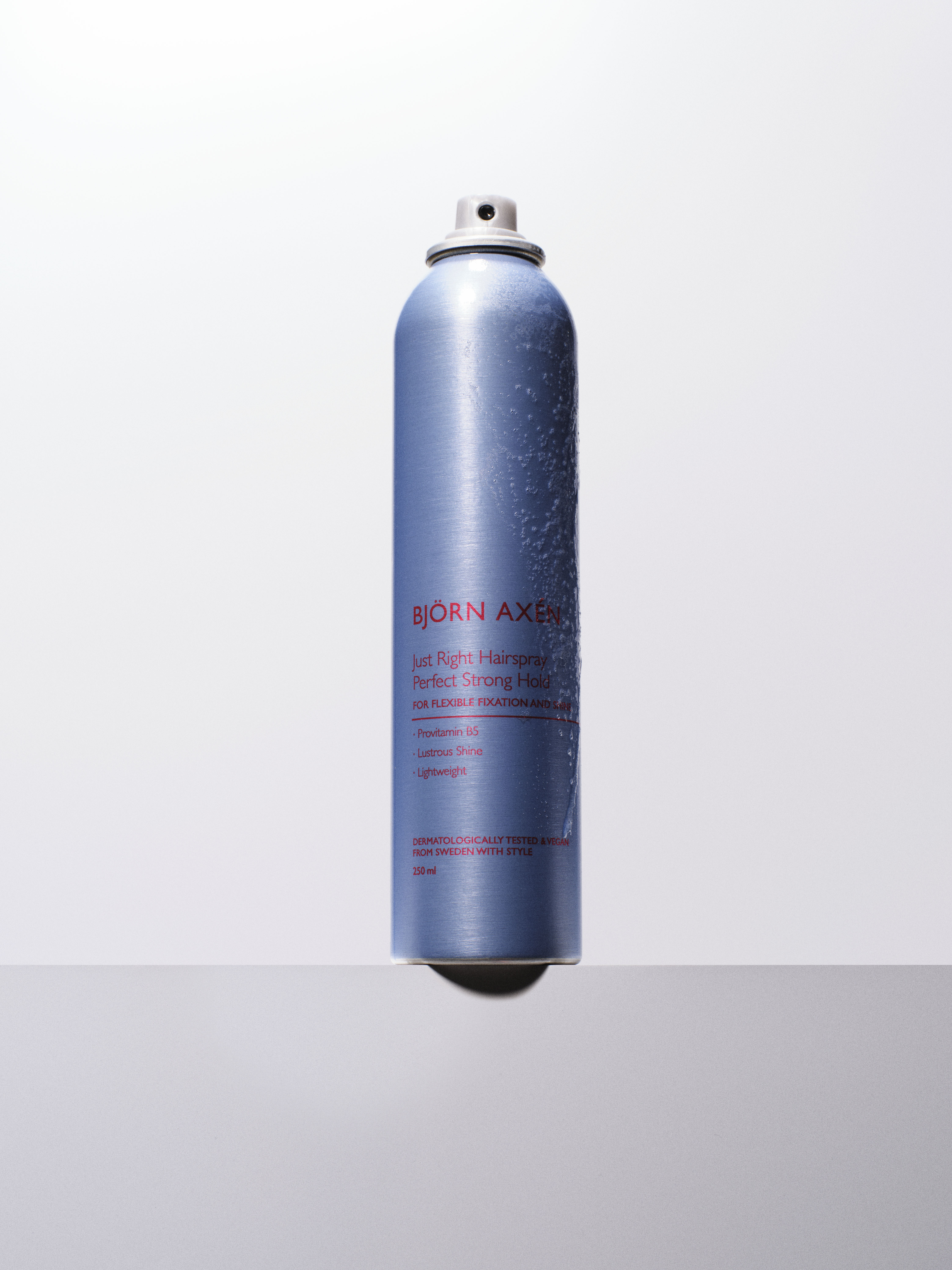 Лак для волосся середньої фіксації Björn Axén Just Right Hairspray Perfect Strong Hold for Flexible Fixation and Shine